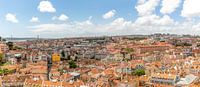 Un panorama de la ville de Lisbonne au Portugal par MS Fotografie | Marc van der Stelt Aperçu