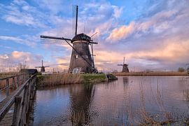 Les moulins de Kinderdijk sur Sander Poppe