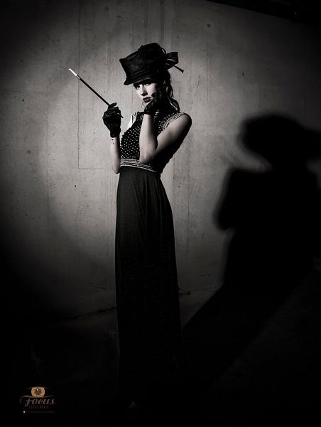 Lady in the spotlight von Erik Bos