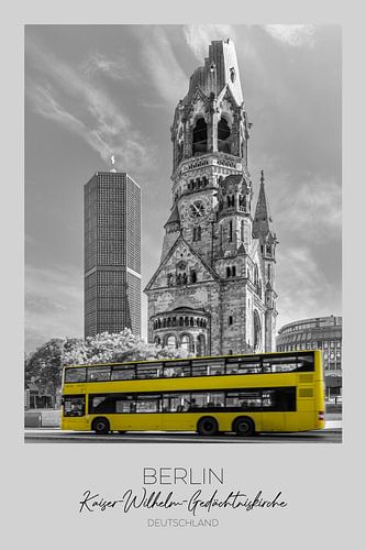 In de schijnwerpers: BERLIJN Kaiser-Wilhelm-Gedächtniskirche | colorkey