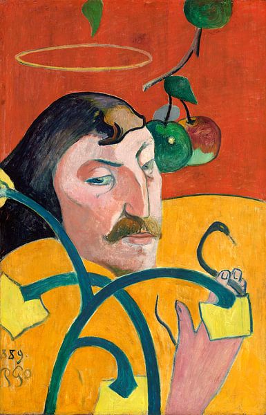 Zelfportret, Paul Gauguin van Liszt Collection