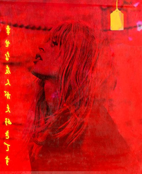 Brigitte Bardot - Happy Love - Typografie von Felix von Altersheim