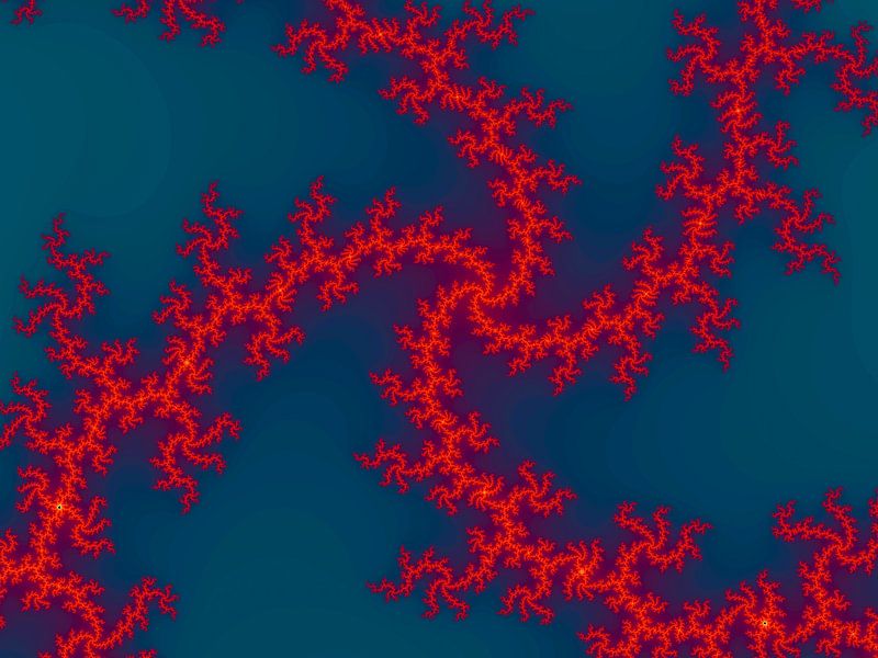 Colorful fractal - Mathematics - Mandelbrot set - Appleman by MPfoto71