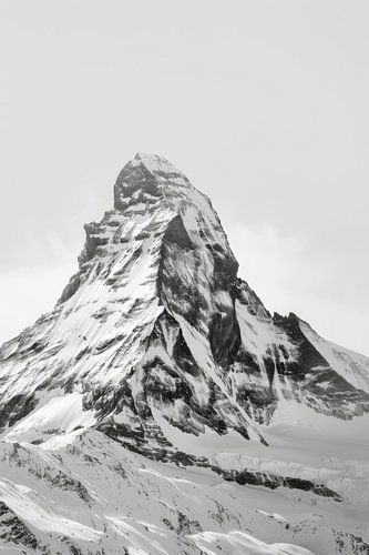 De Matterhorn in het maskerlicht