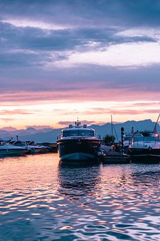 Sonnenuntergang in Peschiera