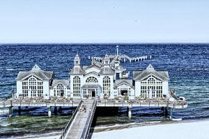 Seebrücke in Sellin, Rügen, Deutschland