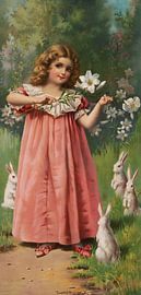 Oster-Schönheiten – Vintage-Blumenbilder von Timeless Artworks