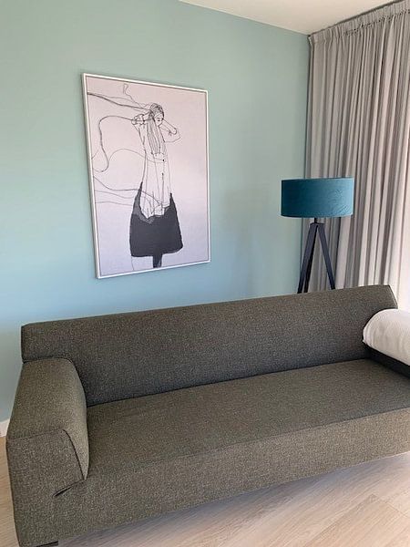 Customer photo: "Irrevocable by Kim Rijntjes, on canvas