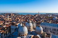 Historische Gebäude in der Altstadt von Venedig in Italien von Rico Ködder Miniaturansicht
