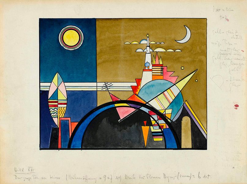 Bild XVI, Wassily Kandinsky par Des maîtres magistraux