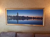 Klantfoto: Deventer skyline ochtendlicht van Tom Smit
