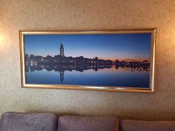 Klantfoto: Deventer skyline ochtendlicht