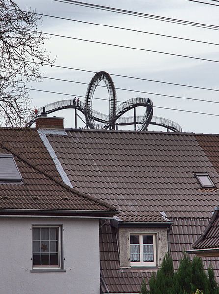 sur les toits de Duisburg par Edgar Schermaul