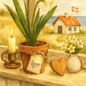 Entre dunes et senteurs - Hygge avec vue sur la mer sur Sabine Wagner