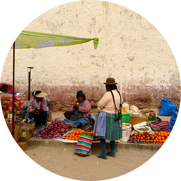 'Groentemarkt', Bolivia van Martine Joanne
