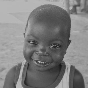 Visage heureux