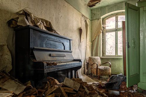 Lost Place - achtergelaten piano