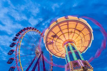 Cannstatter Volksfest in Stuttgart von Werner Dieterich