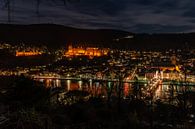 One more time enjoying the beautiful Heidelberg. by Jaap van den Berg thumbnail