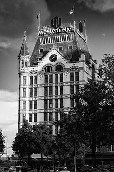 White House in Rotterdam | Black and White