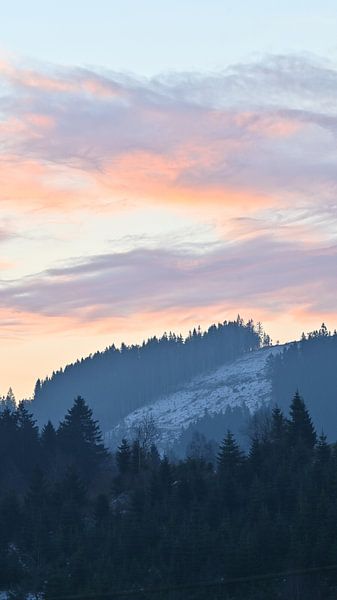Lever de soleil dans le Sauerland par Jolanda Stam