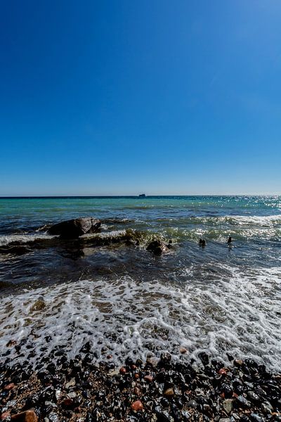 Surfen aan de krijtkust in de Stubbenkammer bij Sassnitz van GH Foto & Artdesign