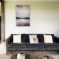 Kundenfoto: Vogel-Landschaftsmalerei von ComfortQ, als ArtFrame