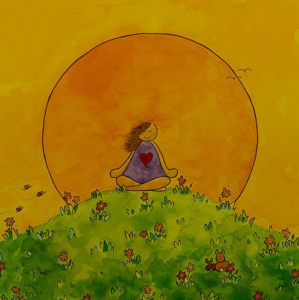 My Sun by Monique van Kipshagen - Heartwarming Arts