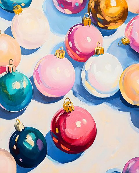 Kerstballen van But First Framing