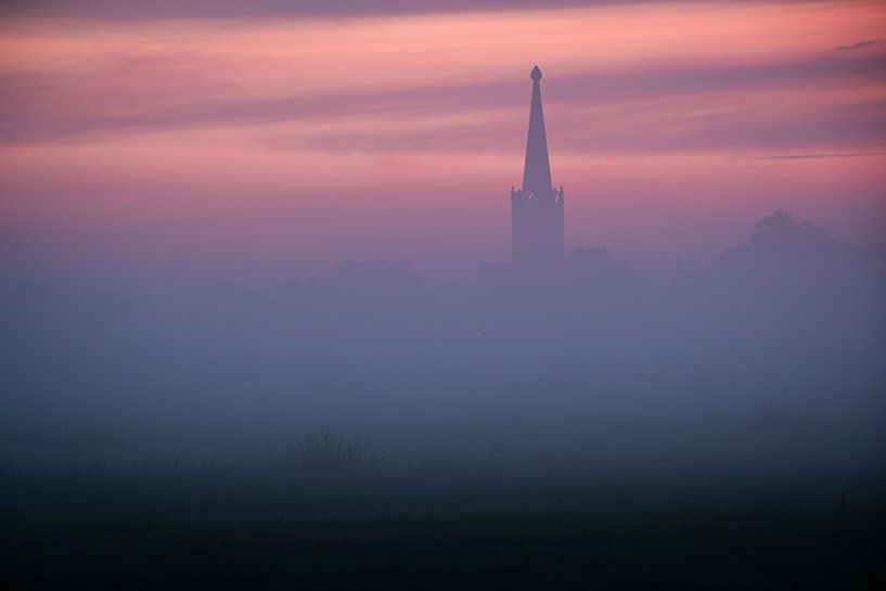 Church in the mist by Samantha Rorijs