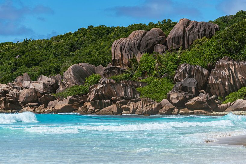 Grand Anse, La Digue von Peter Baier