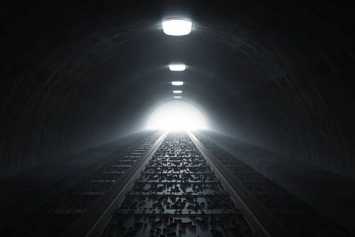 Licht aan het einde van de spoortunnel