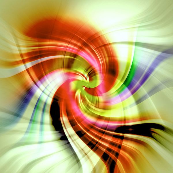 Multicoloured strudel by Heinz-Guenter Hamich