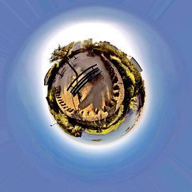 Biarritz_TinyPlanet von Herman de Langen