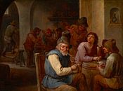 The Country Pub, David Teniers II par Des maîtres magistraux Aperçu