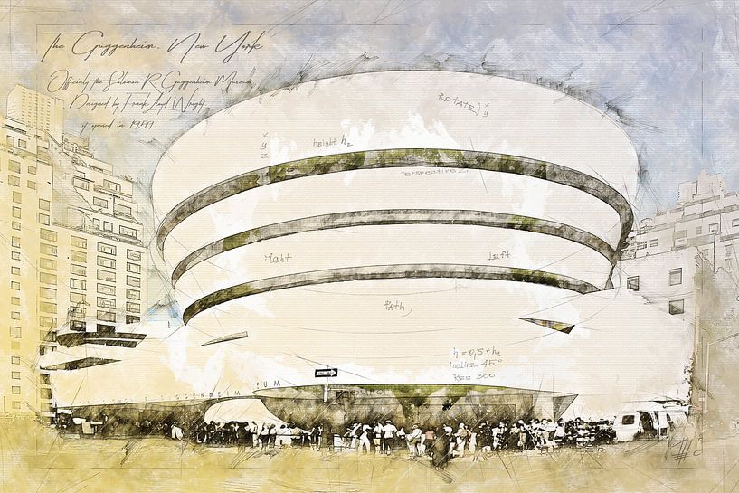 Guggenheim Museum, New York von Theodor Decker