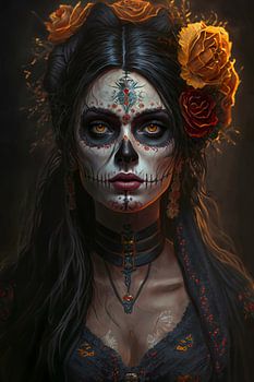 La Catrina en la Oscuridad