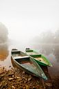 Zwei Boote auf der Dordogne  von Halma Fotografie Miniaturansicht