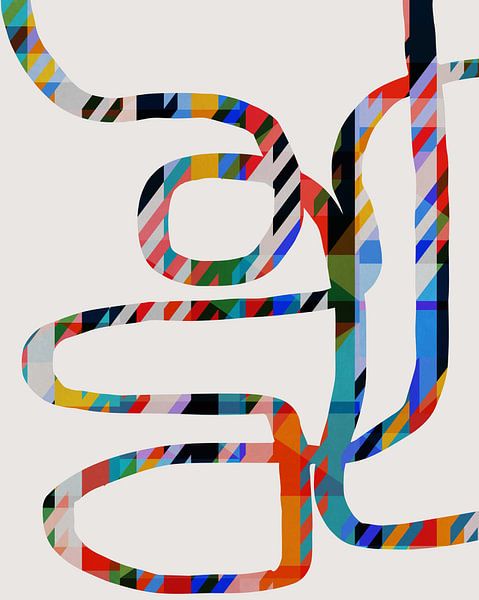 Curves and Paths by Angel Estevez