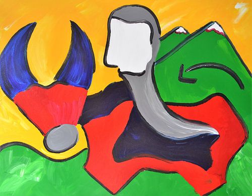 Lao Tzu on his water buffalo