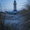 Le phare de Warnemünde et le Teepott sur Christian Möller Jork