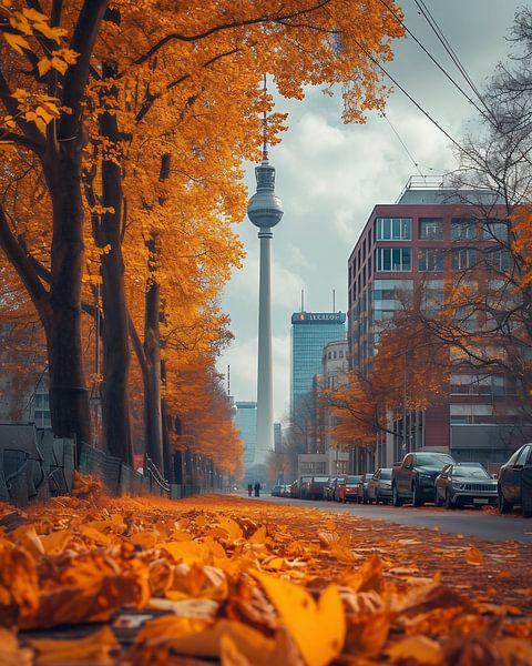 Berlin von fernlichtsicht