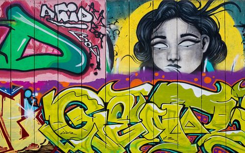 GRAFFITI  -  STREET ART van Maarten Leeuwis