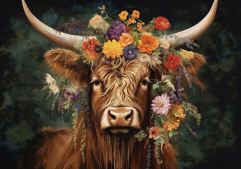 Highland Cow by Niklas Maximilian