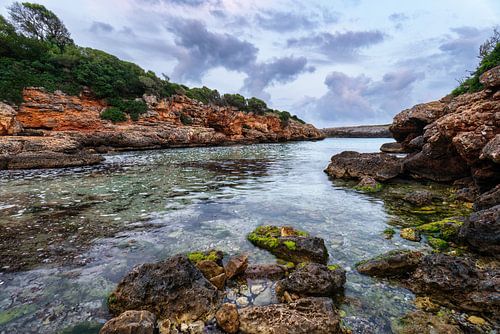 Cala Petita baai bij Porto Cristo, Mallorca.