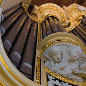 Orgel-detail - Königorgel, Nijmegen van Rossum-Fotografie