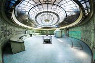 Kontrollraum im Kraftwerk Kelenfold, Budapest von Roman Robroek – Fotos verlassener Gebäude Miniaturansicht