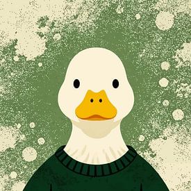 Gemütliche Enten-Kaffeekunst – Ein originelles Tierchen für den Morgenkaffee von MIROKKU