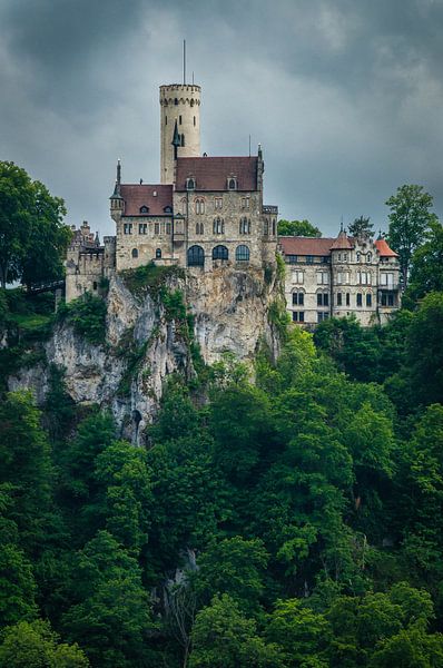Castle Lichtenstein near Reutlingen on the Swabian Alb by Daniel Pahmeier