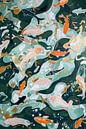 Koi in the pond by NJ Midnight Studio thumbnail